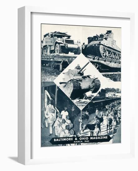 March. 1942-null-Framed Giclee Print