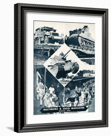 March. 1942-null-Framed Giclee Print