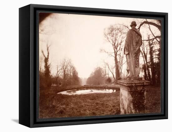 March, 8am, from the Series "Parc de Sceaux", 1925-Eugene Atget-Framed Premier Image Canvas