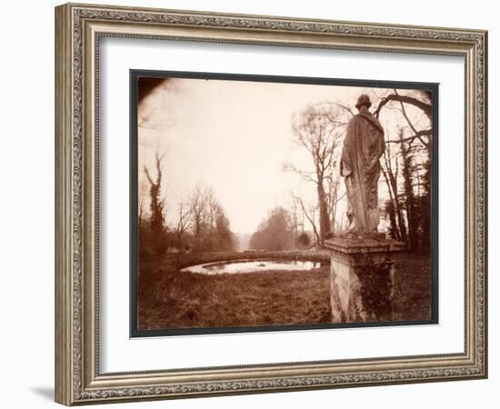 March, 8am, from the Series "Parc de Sceaux", 1925-Eugene Atget-Framed Giclee Print