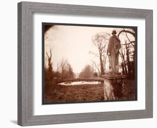 March, 8am, from the Series "Parc de Sceaux", 1925-Eugene Atget-Framed Giclee Print