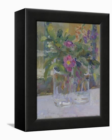 March Flowers-Karen Armitage-Framed Premier Image Canvas