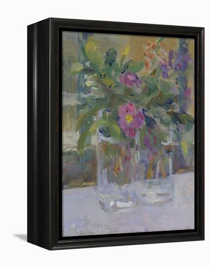 March Flowers-Karen Armitage-Framed Premier Image Canvas