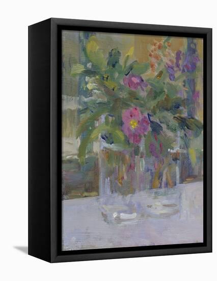 March Flowers-Karen Armitage-Framed Premier Image Canvas