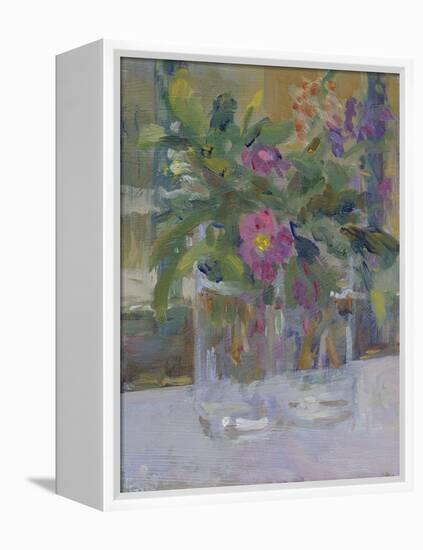 March Flowers-Karen Armitage-Framed Premier Image Canvas