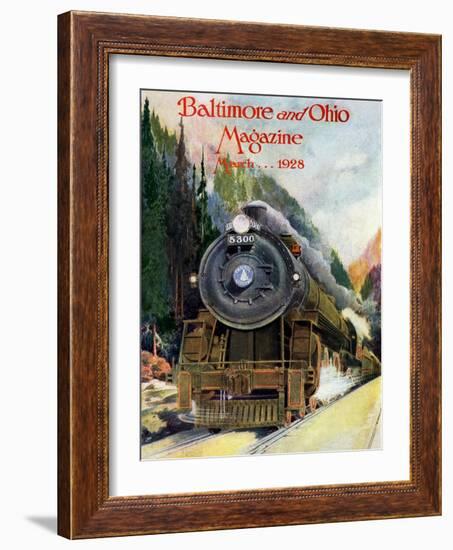 March in 1928-Charles H. Dickson-Framed Giclee Print