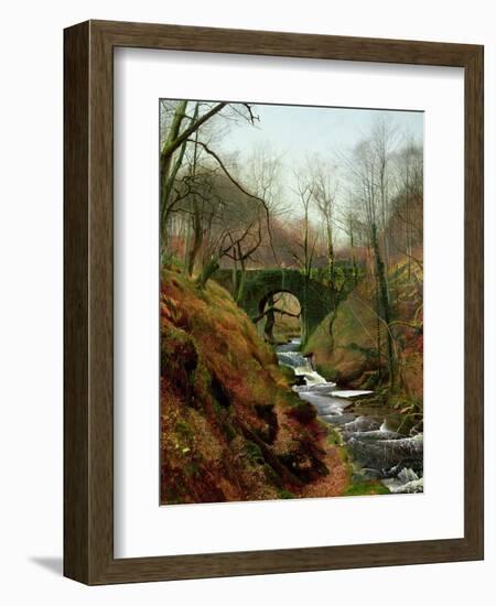 March Morning-John Atkinson Grimshaw-Framed Giclee Print