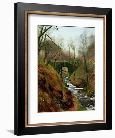 March Morning-John Atkinson Grimshaw-Framed Giclee Print