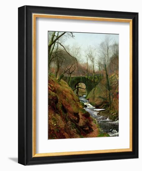 March Morning-John Atkinson Grimshaw-Framed Giclee Print