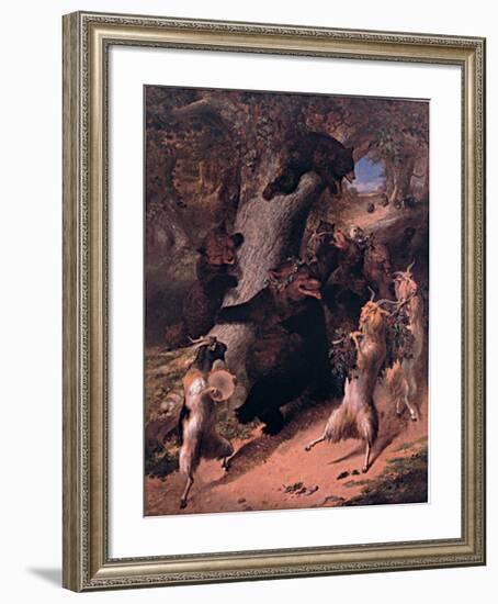 March of Silenus-William Holbrook Beard-Framed Art Print