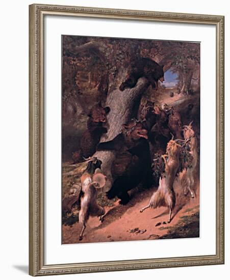 March of Silenus-William Holbrook Beard-Framed Art Print