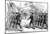 March Past of the 'Garibaldi Guard' before President Lincoln, 1861-1865-null-Mounted Giclee Print