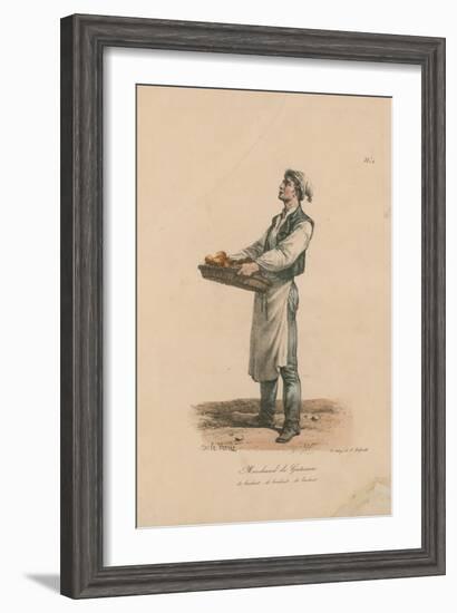 Marchand De Gateaux-Antoine Charles Horace Vernet-Framed Giclee Print