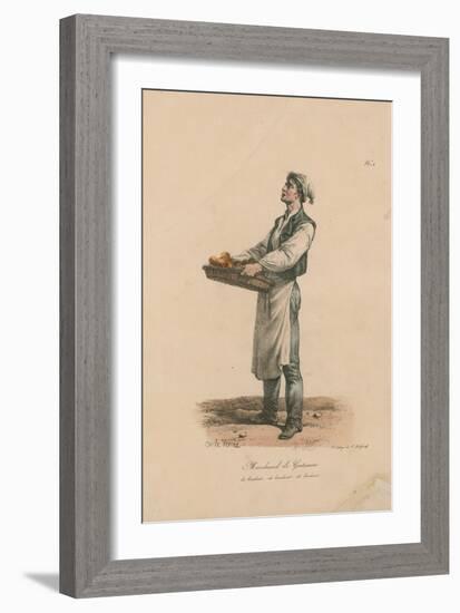 Marchand De Gateaux-Antoine Charles Horace Vernet-Framed Giclee Print