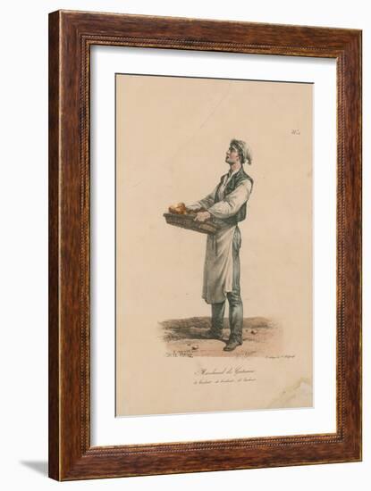 Marchand De Gateaux-Antoine Charles Horace Vernet-Framed Giclee Print