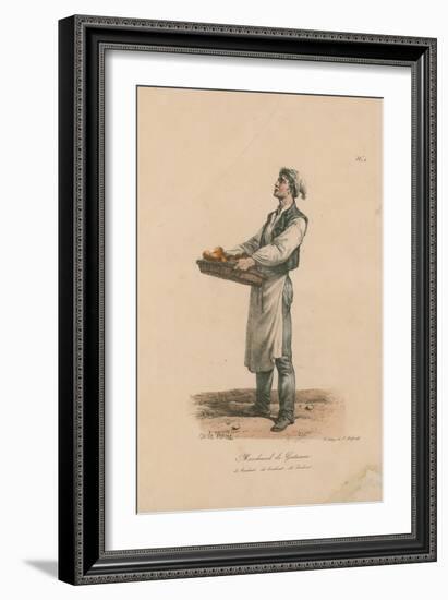 Marchand De Gateaux-Antoine Charles Horace Vernet-Framed Giclee Print