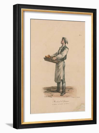 Marchand De Gateaux-Antoine Charles Horace Vernet-Framed Giclee Print