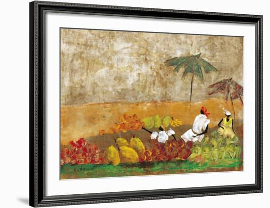 Marche a Grande Anse-Charlotte Derain-Framed Art Print