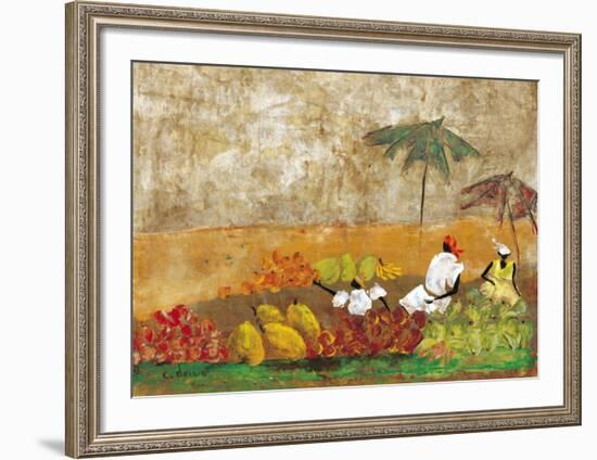 Marche a Grande Anse-Charlotte Derain-Framed Art Print