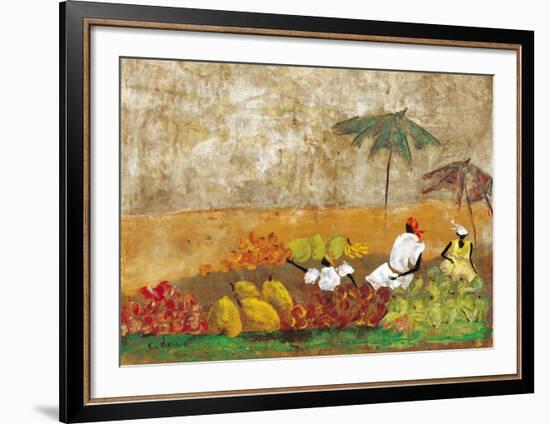 Marche a Grande Anse-Charlotte Derain-Framed Art Print