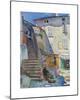 Marché à Saint-Tropez, la Place aux Herbes-Albert Marquet-Mounted Premium Giclee Print