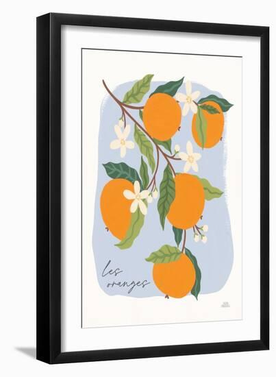 Marche aux Fruits I v2-Laura Marshall-Framed Art Print