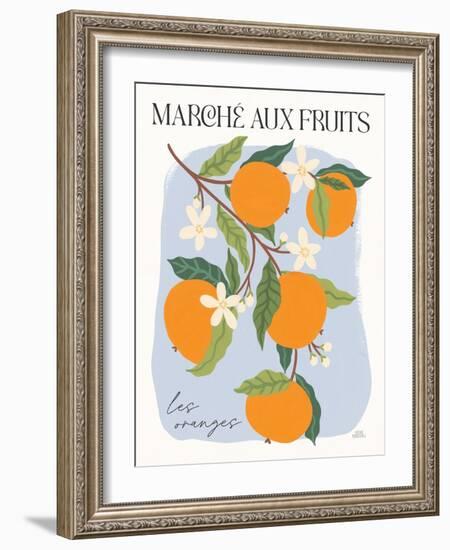 Marche aux Fruits I-Laura Marshall-Framed Art Print