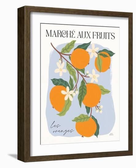 Marche aux Fruits I-Laura Marshall-Framed Art Print