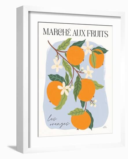 Marche aux Fruits I-Laura Marshall-Framed Art Print