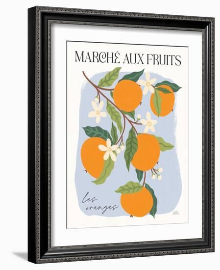 Marche aux Fruits I-Laura Marshall-Framed Art Print