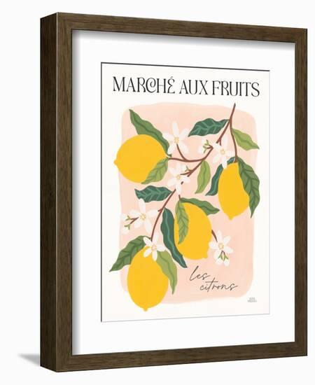 Marche aux Fruits II-Laura Marshall-Framed Premium Giclee Print