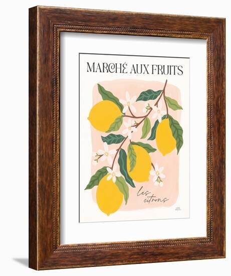 Marche aux Fruits II-Laura Marshall-Framed Premium Giclee Print