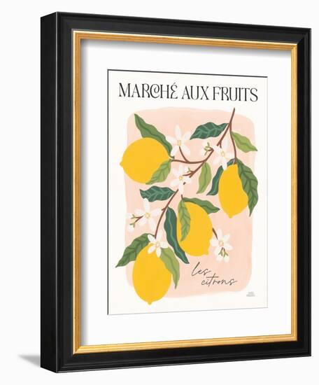 Marche aux Fruits II-Laura Marshall-Framed Premium Giclee Print