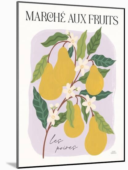 Marche aux Fruits III-Laura Marshall-Mounted Art Print