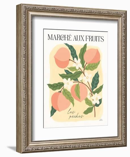 Marche aux Fruits IV-Laura Marshall-Framed Premium Giclee Print