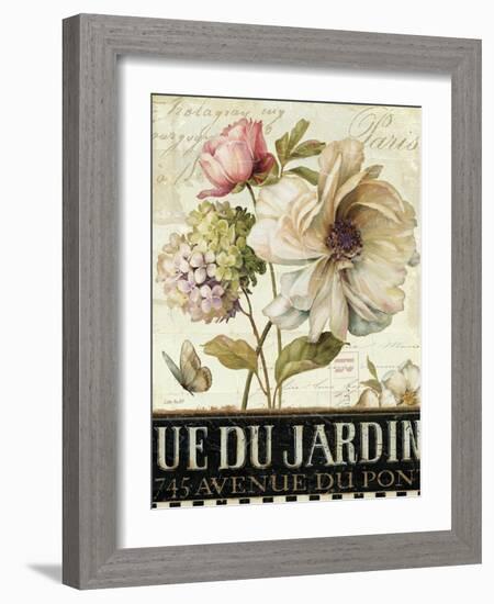 Marche de Fleurs II-Lisa Audit-Framed Art Print