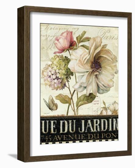 Marche de Fleurs II-Lisa Audit-Framed Art Print