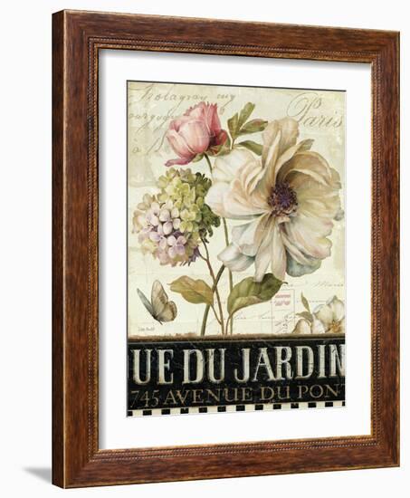 Marche de Fleurs II-Lisa Audit-Framed Art Print