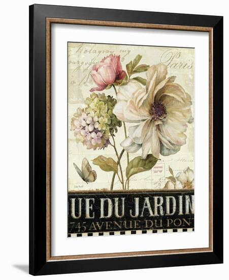 Marche de Fleurs II-Lisa Audit-Framed Art Print