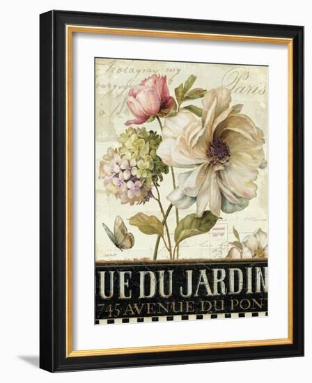 Marche de Fleurs II-Lisa Audit-Framed Art Print