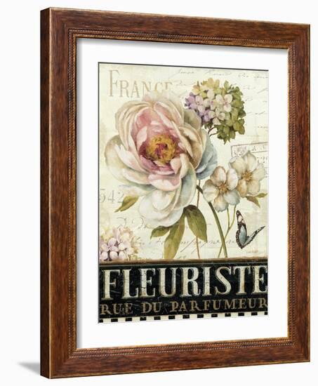 Marche de Fleurs III-Lisa Audit-Framed Art Print