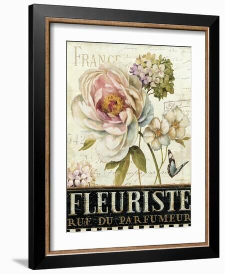 Marche de Fleurs III-Lisa Audit-Framed Art Print