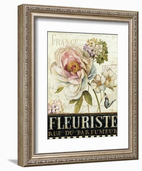 Marche de Fleurs III-Lisa Audit-Framed Art Print