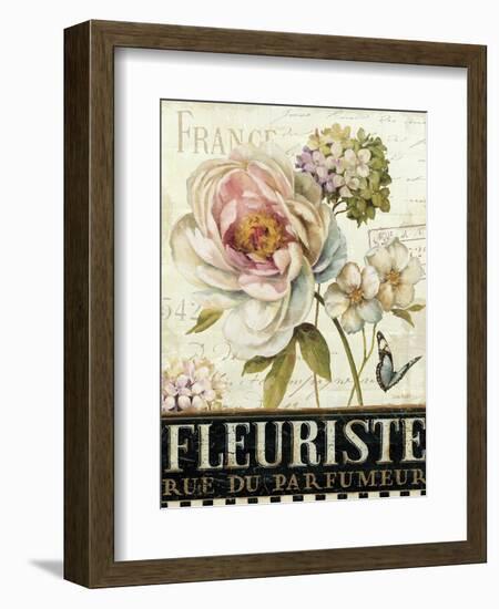 Marche de Fleurs III-Lisa Audit-Framed Art Print