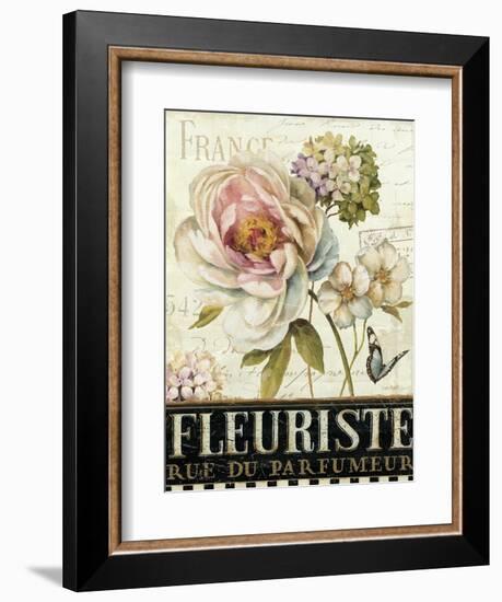 Marche de Fleurs III-Lisa Audit-Framed Art Print