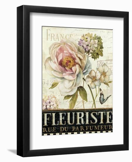 Marche de Fleurs III-Lisa Audit-Framed Art Print