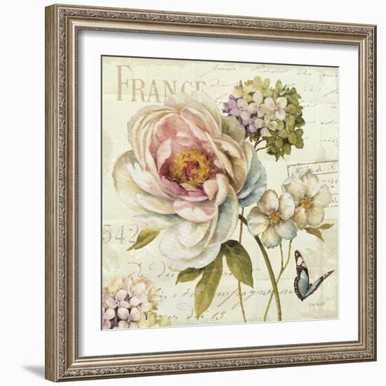 Marche de Fleurs III-Lisa Audit-Framed Art Print