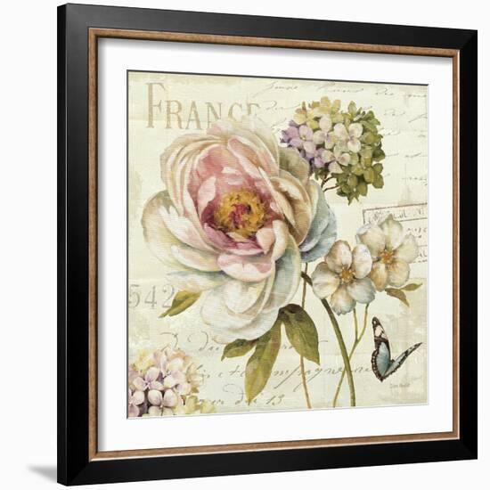 Marche de Fleurs III-Lisa Audit-Framed Art Print