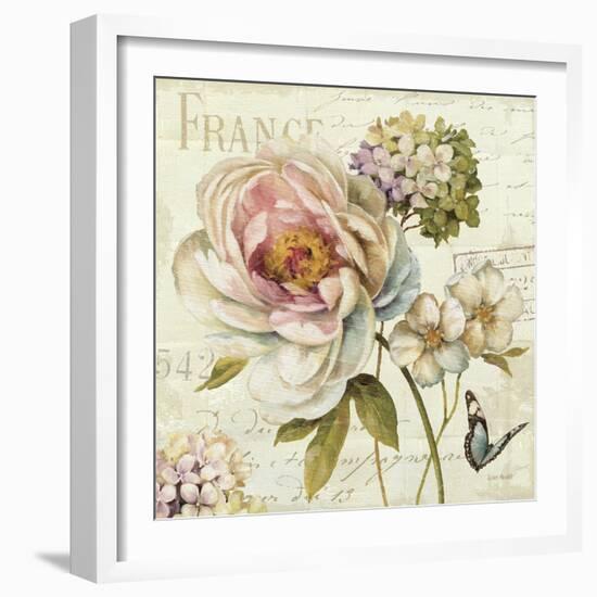 Marche de Fleurs III-Lisa Audit-Framed Art Print