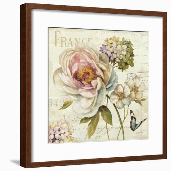 Marche de Fleurs III-Lisa Audit-Framed Art Print